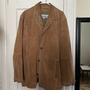 Men’s Wilsons leather suede jacket, XL